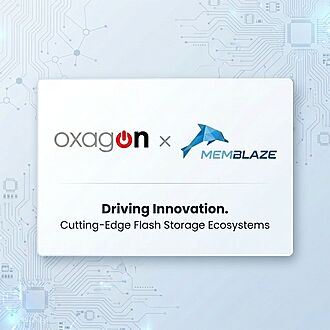 OXAGON enters into a technology partnership with Memblaze, a global leader in enterprise-class flash storage solutions